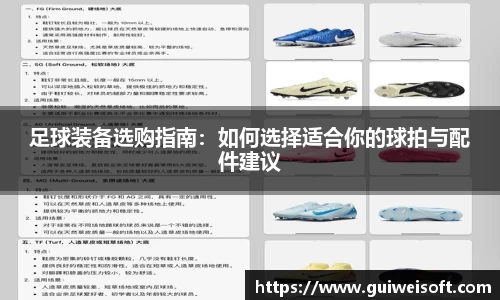 足球装备选购指南：如何选择适合你的球拍与配件建议